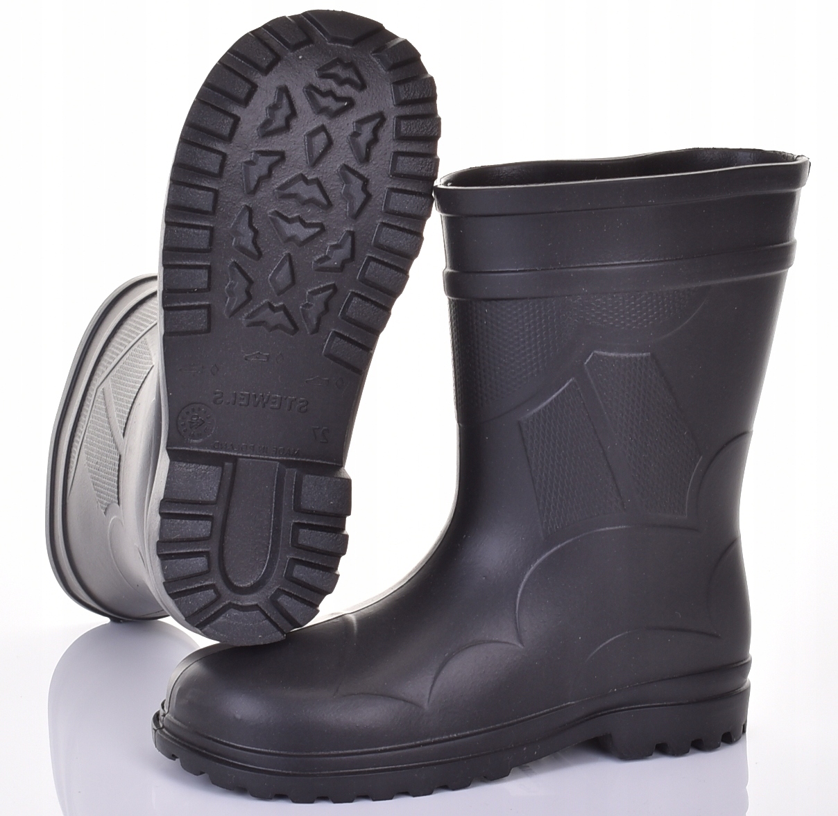 DAMSKIE KALOSZE LEKKIE BUTY Z PIANKI EVA WODOODPORNE Marka bez marki