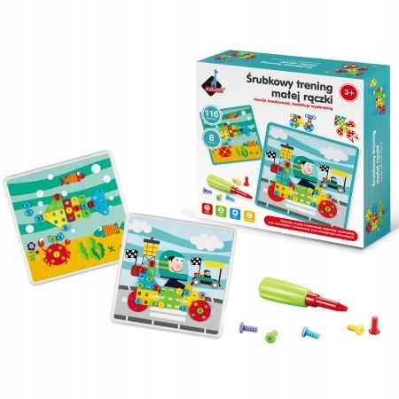 

Śrubkowy trening małej rączki