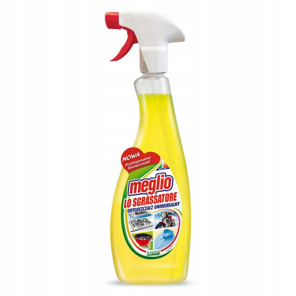 

Uniwersalny Odtłuszczacz Meglio Spray 750ml Lemon