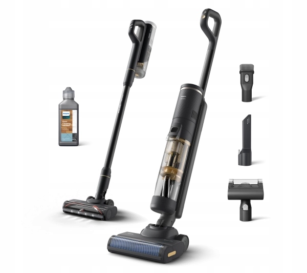 Odkurzacz bezprzewodowy Philips AquaTrio XW7264/11 60min Funkcja mycia