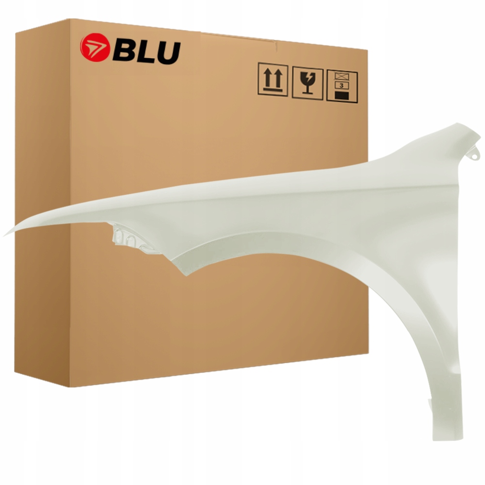 Blu Blatník Škoda Superb II 3T LF8H levý hnědý 08-13 přední CapuccinoBeige