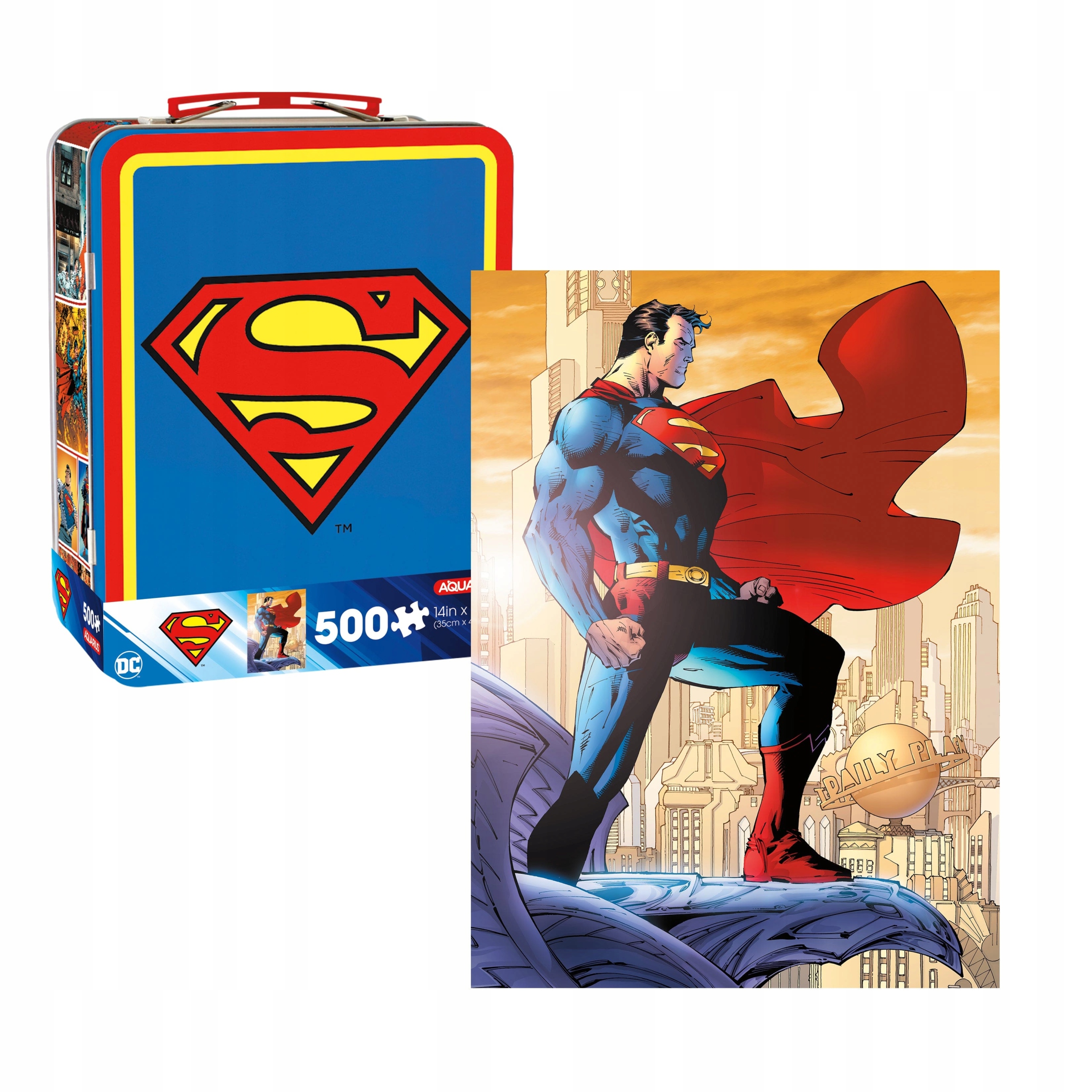 Aquarius DC Comics Superman Puzzle 500 dílků & Zábavná sada