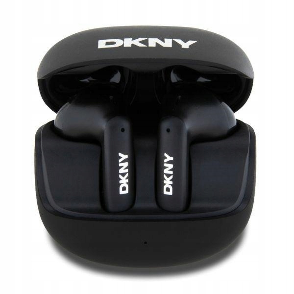 Dkny Bluetooth slúchadlá DKTWST6AEHLKčierne/čierne Tws Bt Satiny Finish