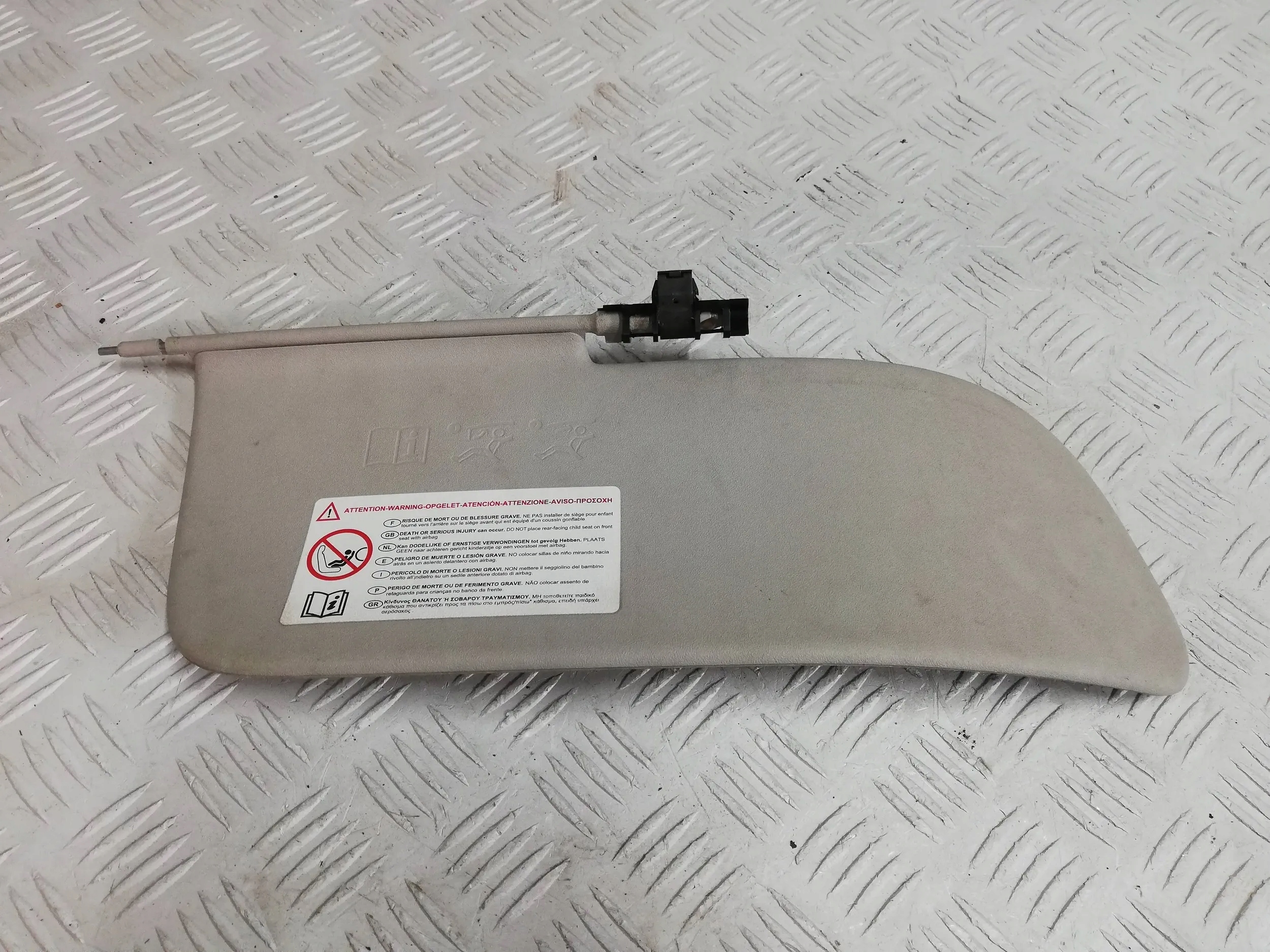 CITROEN C3 II DASZEK OSLONA PRZECIWSLONECZNA SLONECZNIK PRAWA