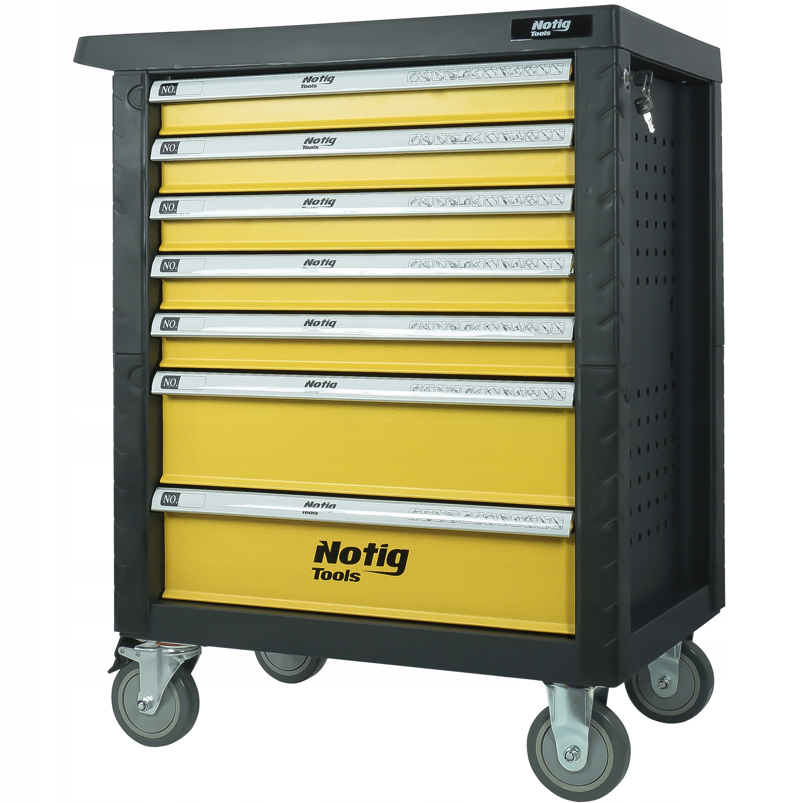 SZAFKA SERWISOWA WOZEK NARZEDZIOWY 7 SZUFLAD PROFI Accessories Included No