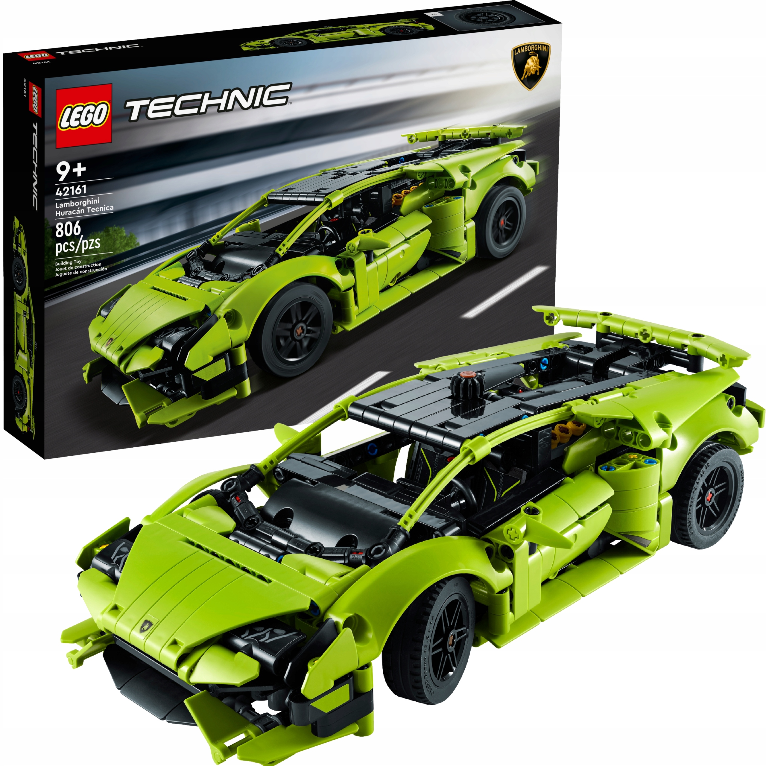 Lego Technic Lamborghini Huracán Tecnica 42161 +9 let 806 dílků
