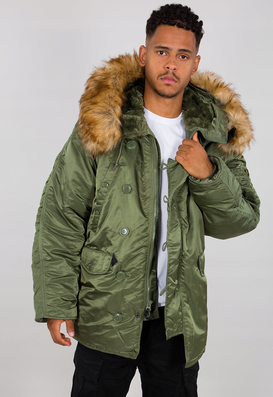 

Kurtka Alpha Industries N3B Olive r. L