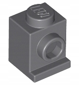 

Lego 4070 C szary (dbg) 1x1 z wypustką Nowy 1szt