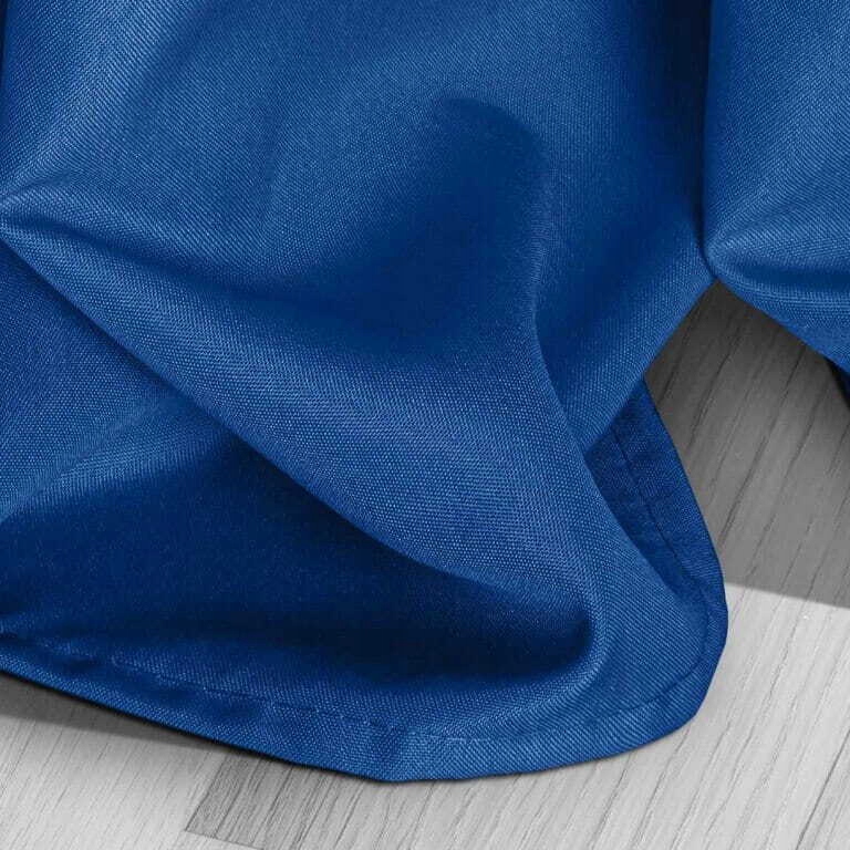ZASŁONY 140x175 CLASSIC BLUE VIVA TAŚMA Wzór gładki