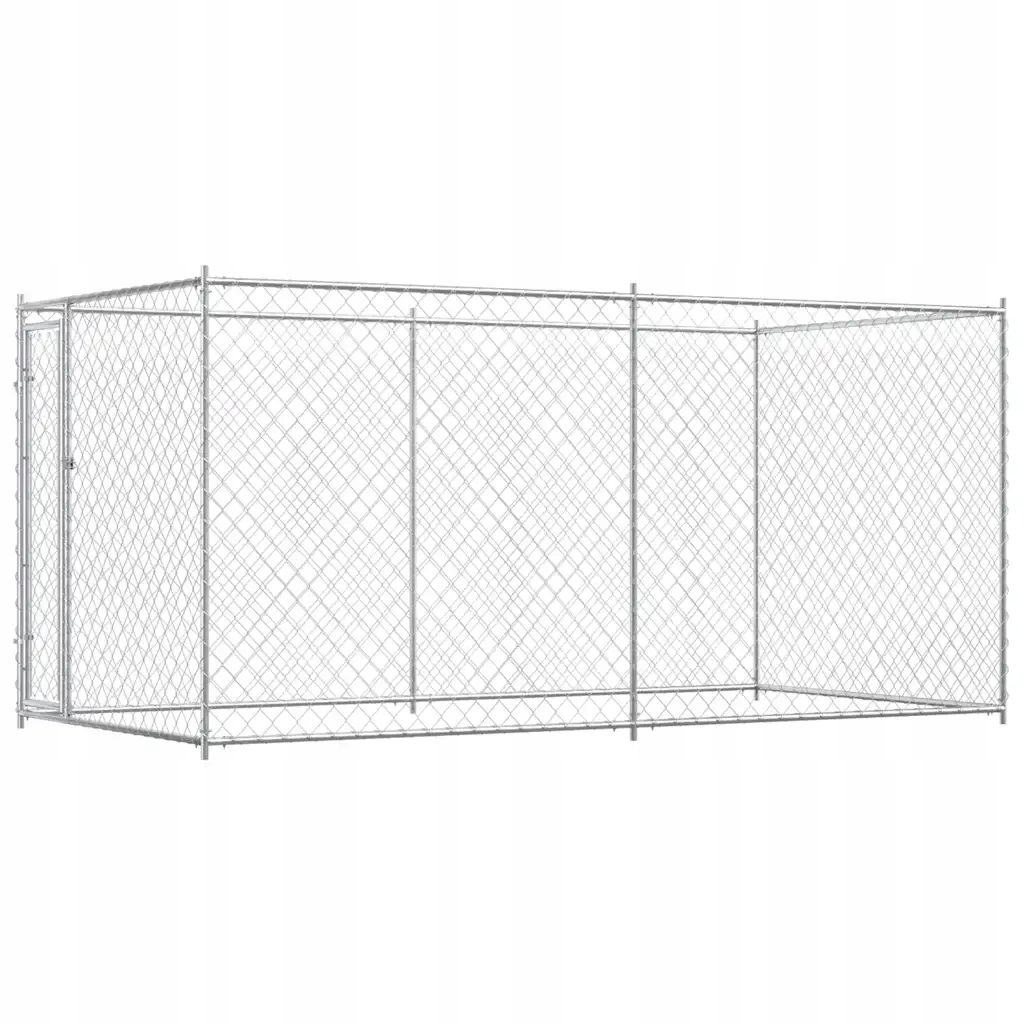 Levně vidaXL Kotec pro psa, 382 x 192 x 185 cm