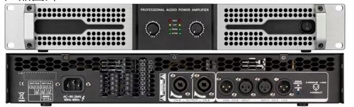 WZMACNIACZ MOCY KLASY D F-21300 2 X 2300W/4OHM EAN (GTIN) 5906800236197