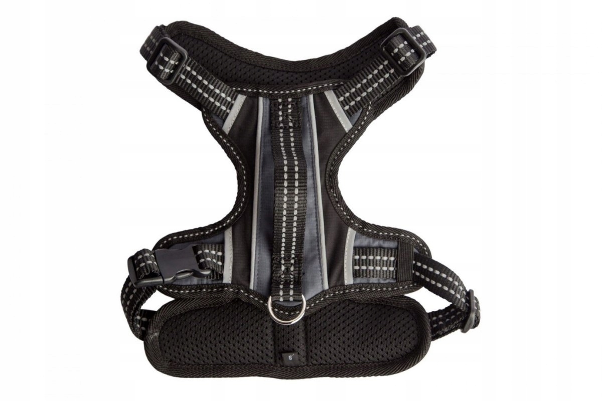 Levně 2X Sportovní Postroj Typu Guard, Černý, Velikost L