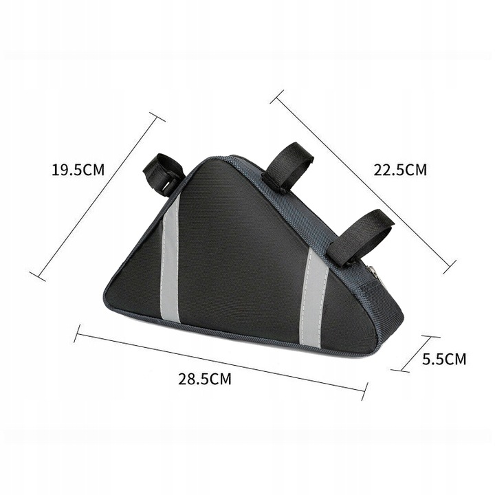 TORBA NA ROWER SASZETKA ROWEROWA SAKWA SAKIEWKA POD RAMĘ 1,2L Z1 Marka Hurtex