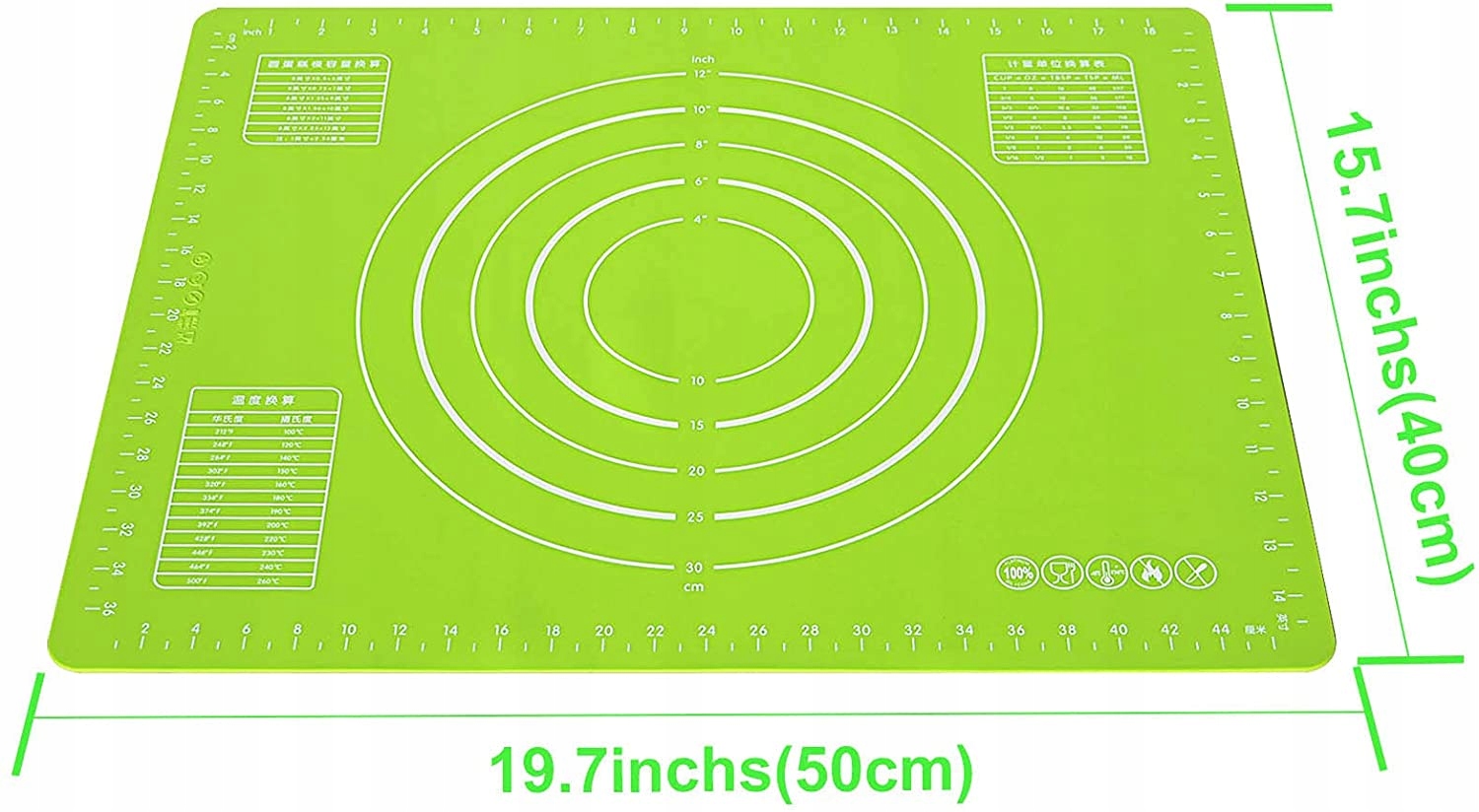 STOLNICA MATA SILIKONOWA PODKŁAD 50x40 DUŻA Kod producenta 830013