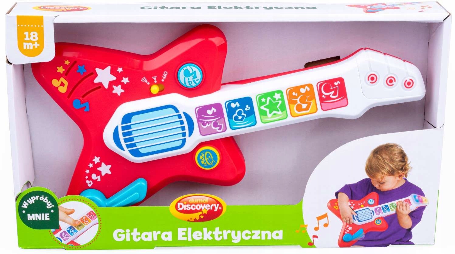 Dumel Gitara elektryczna 18 m+