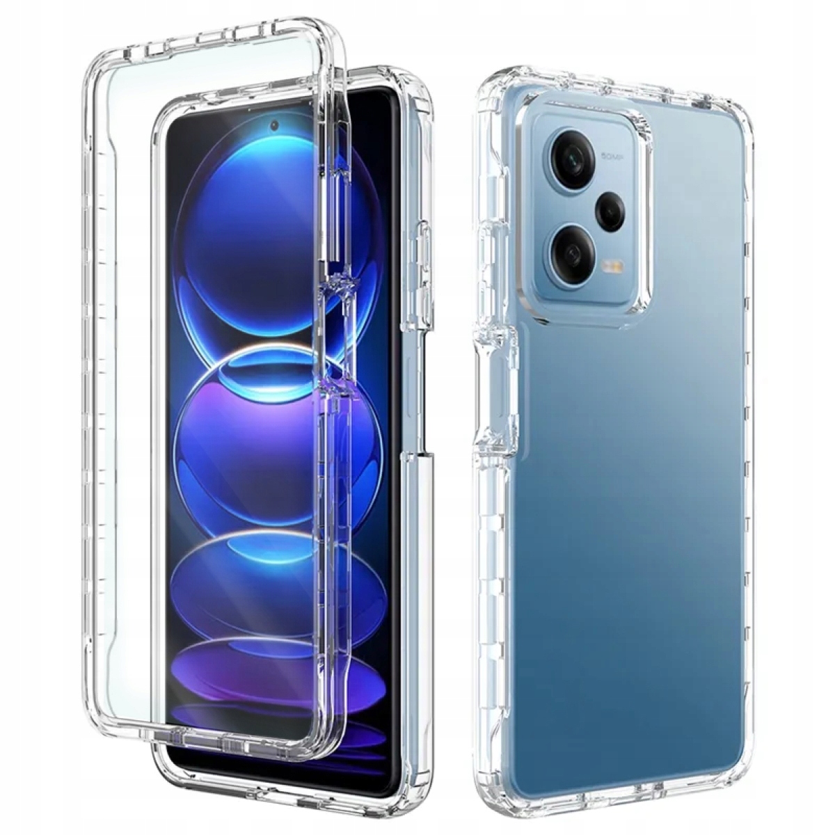 

Etui pancerne 360 do Poco X5 Pro 5G obudowa case