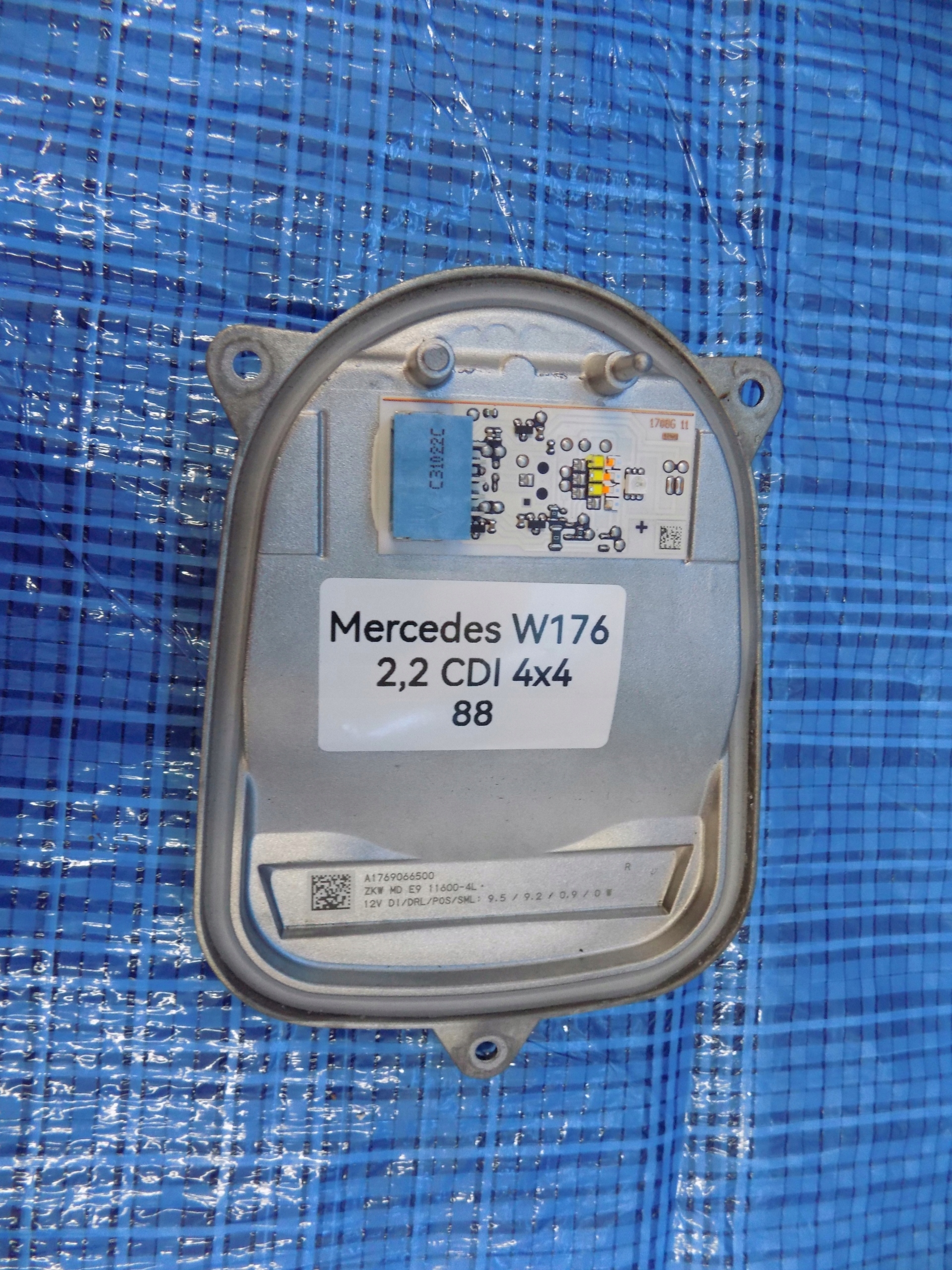 control unit module LED MERCEDES W176 2,2CDI 4X4