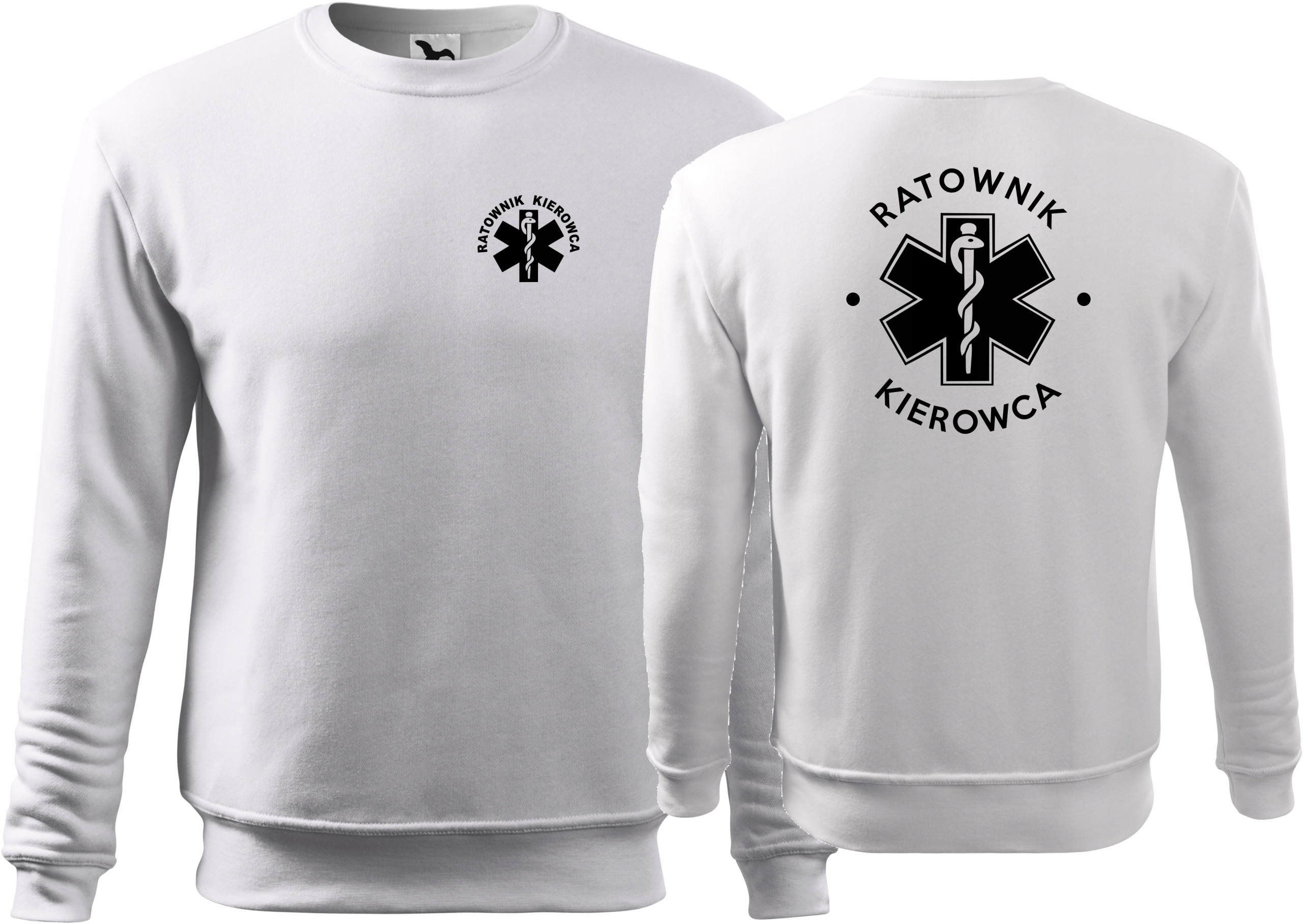 

Bluza męska z nadrukiem Ratownik Kierowca
