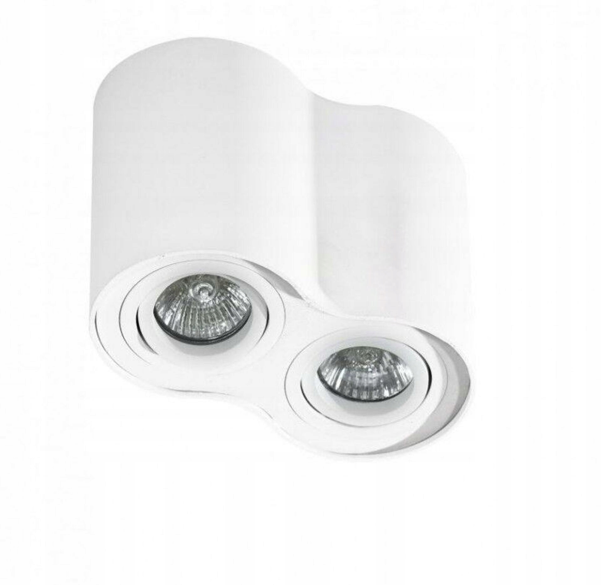 Stropné bodové prisadené svietidlo AZzardo Bross 2 white AZ0859 GU10 2x50W I