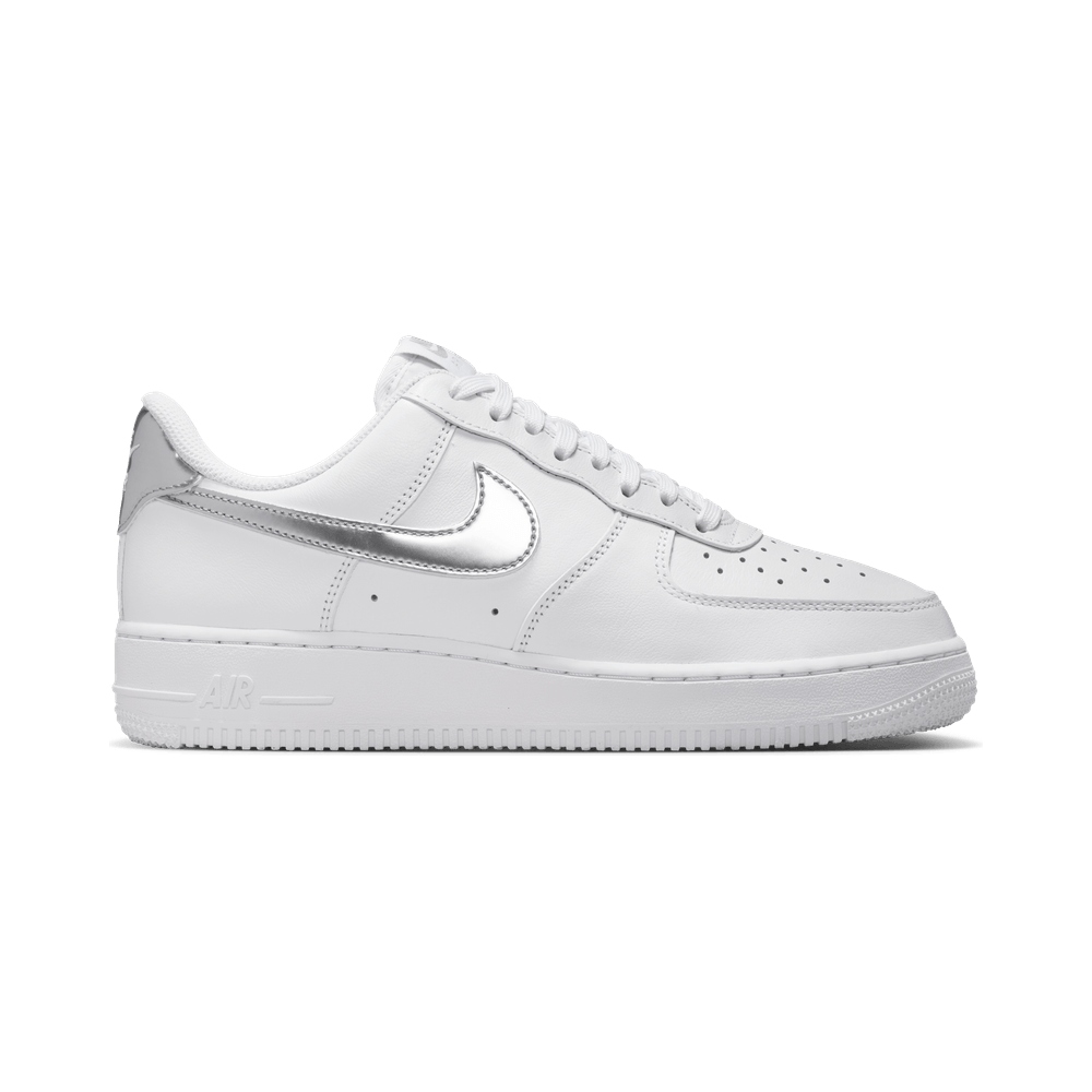 Nike Air Force 1 '07 Se Bílá Metalická Stříbrná