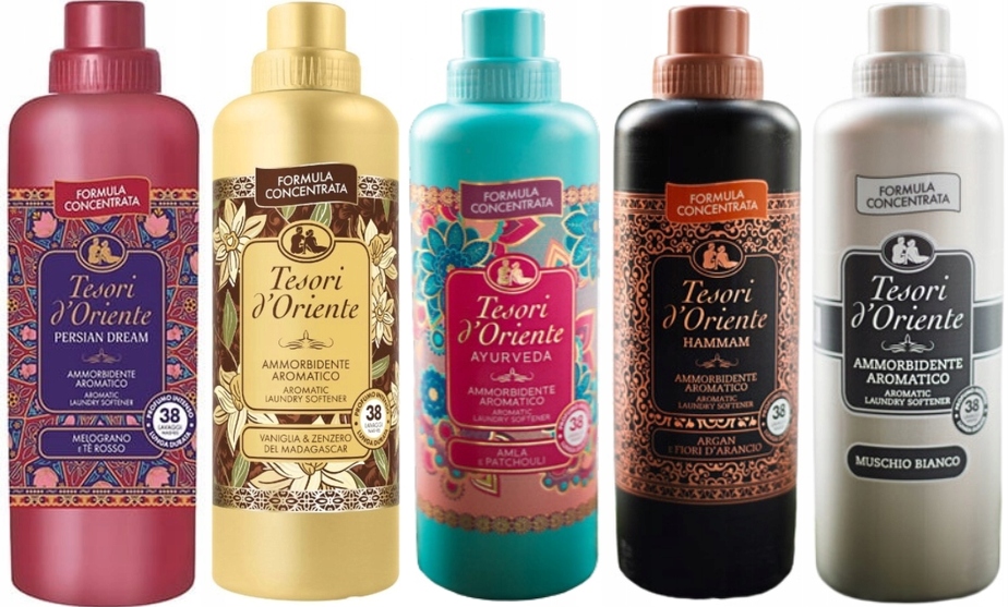 Levně Tesori d'Oriente Sada 5 italských tekutá aviváž 760 ml Pvahm