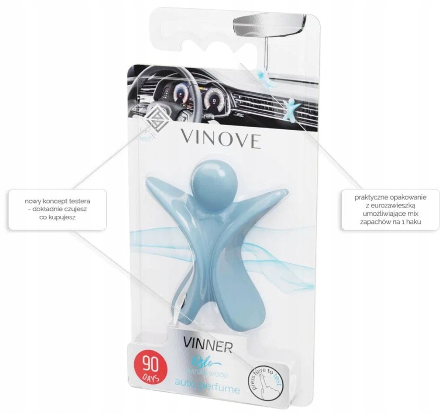 VINOVE zapach ludzik Vinner OSLO 90 dni Rodzaj do kratki nawiewu