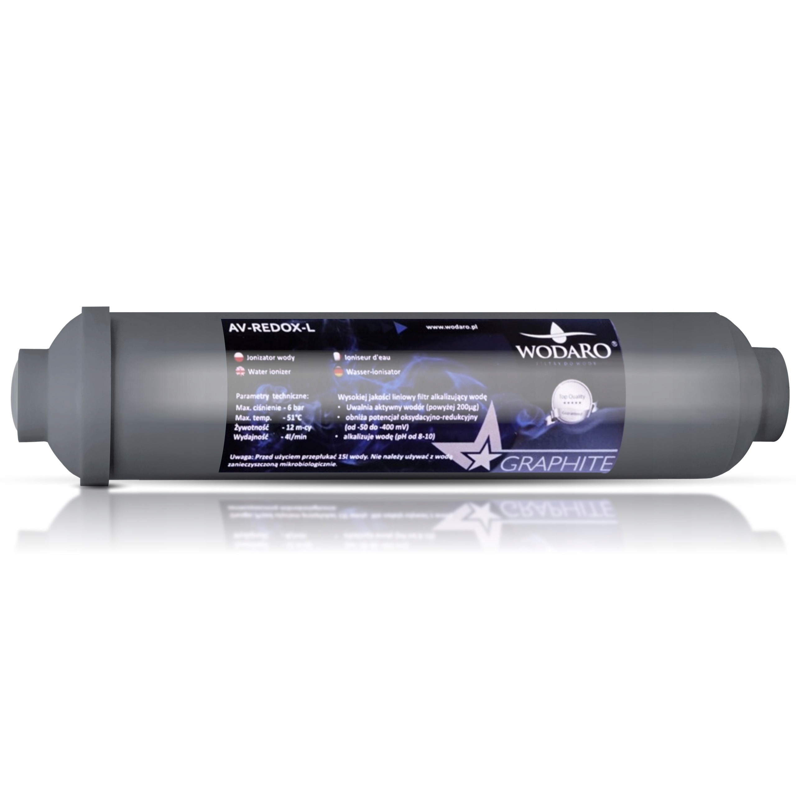 Komplet wkładów do filtra wody osmoza RO8 AQUAVITA AV-GAC AV-MIN AV-REDOX Model inny