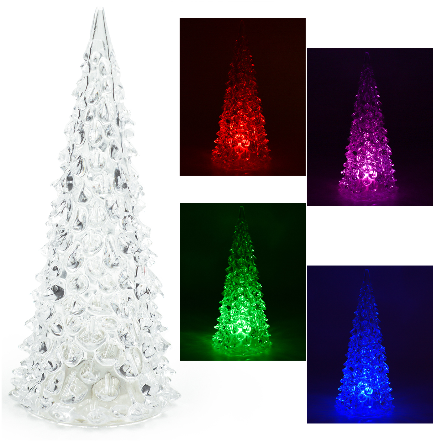 

Choinka Świecąca Led Sztuczna Zmieniająca Kolor