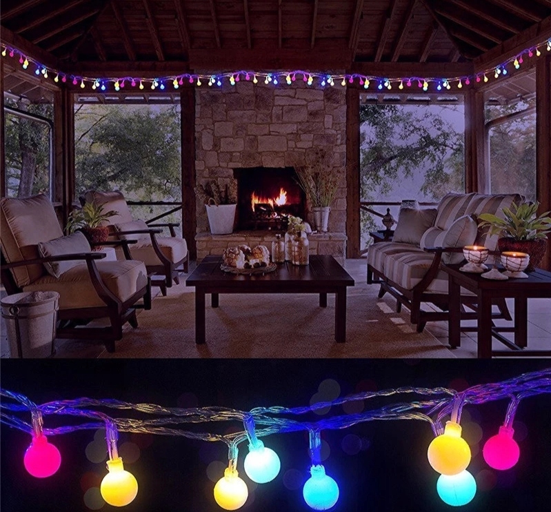 Girlanda ogrodowa imprezowa 15m lampki kolorowe Marka inna