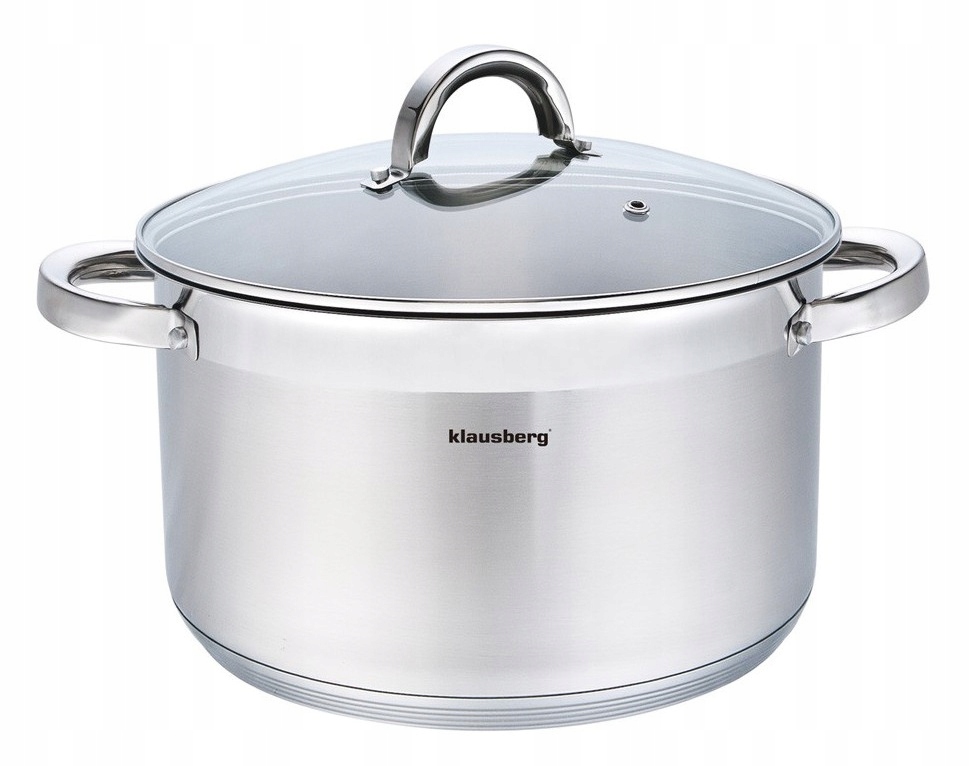 Hrnec s poklicí z nerezové oceli Ø30 cm, objem 11,5 l Klausberg