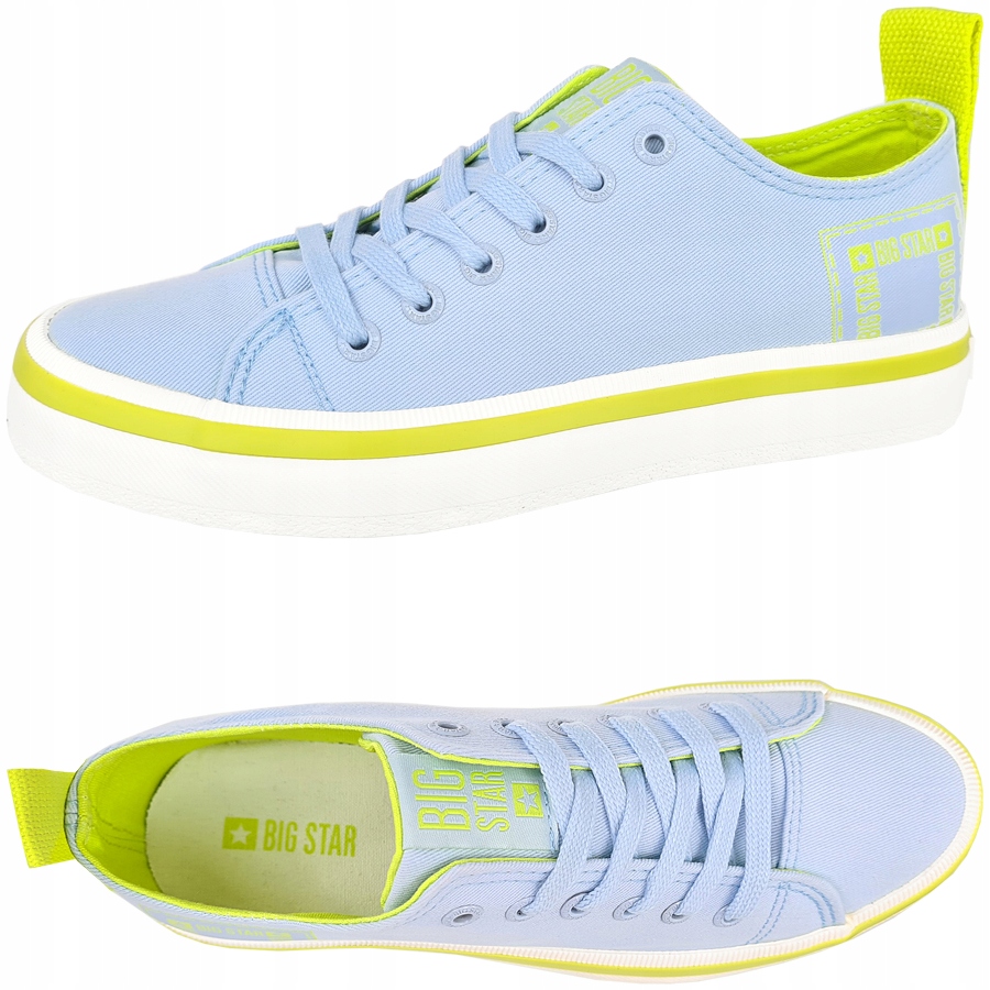 

Trampki Big Star damskie niebieskie FF274a066 38