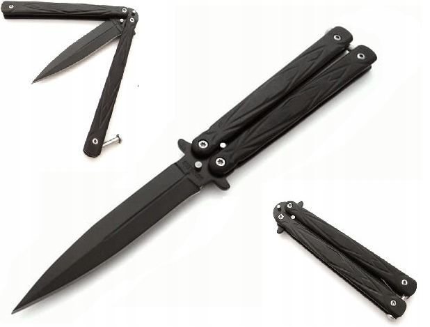 

Nóż Motylek Butterfly Balisong Składany Motylkowy