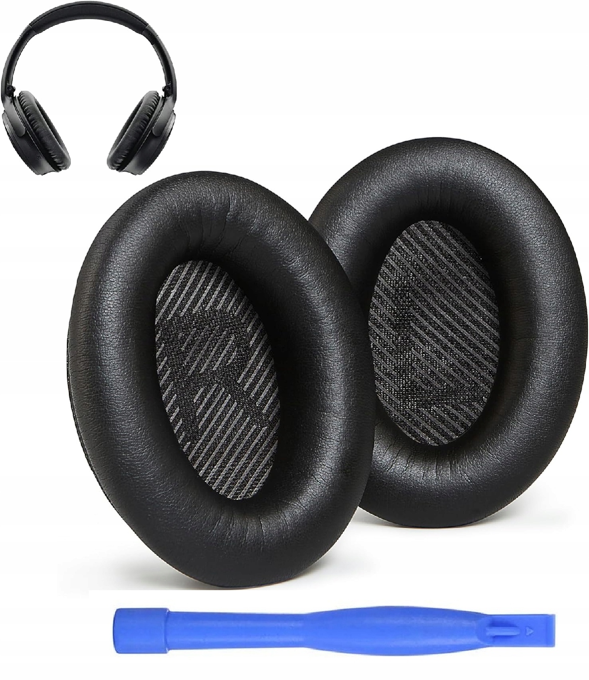 Nauszniki Gąbki Do Słuchawek Bose QC35 QC25 QC15 AE2 QC2 Skóra Syntetyczna