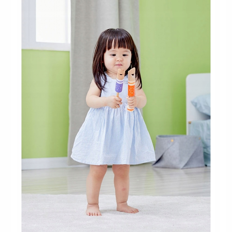 Piękny Drewniany Gwizdek Classic World Rodzaj harmonijka