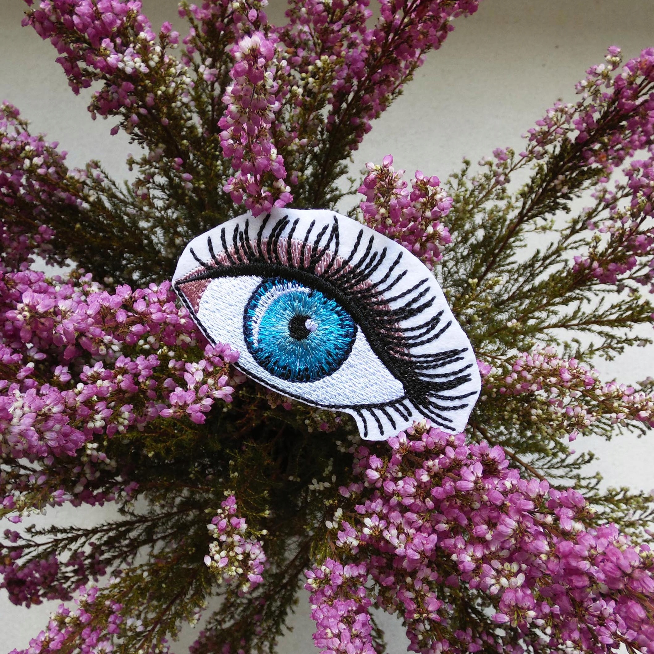 Haftowana Naszywka łatka na ubrania Oko Hafna EAN (GTIN) 2220000000130