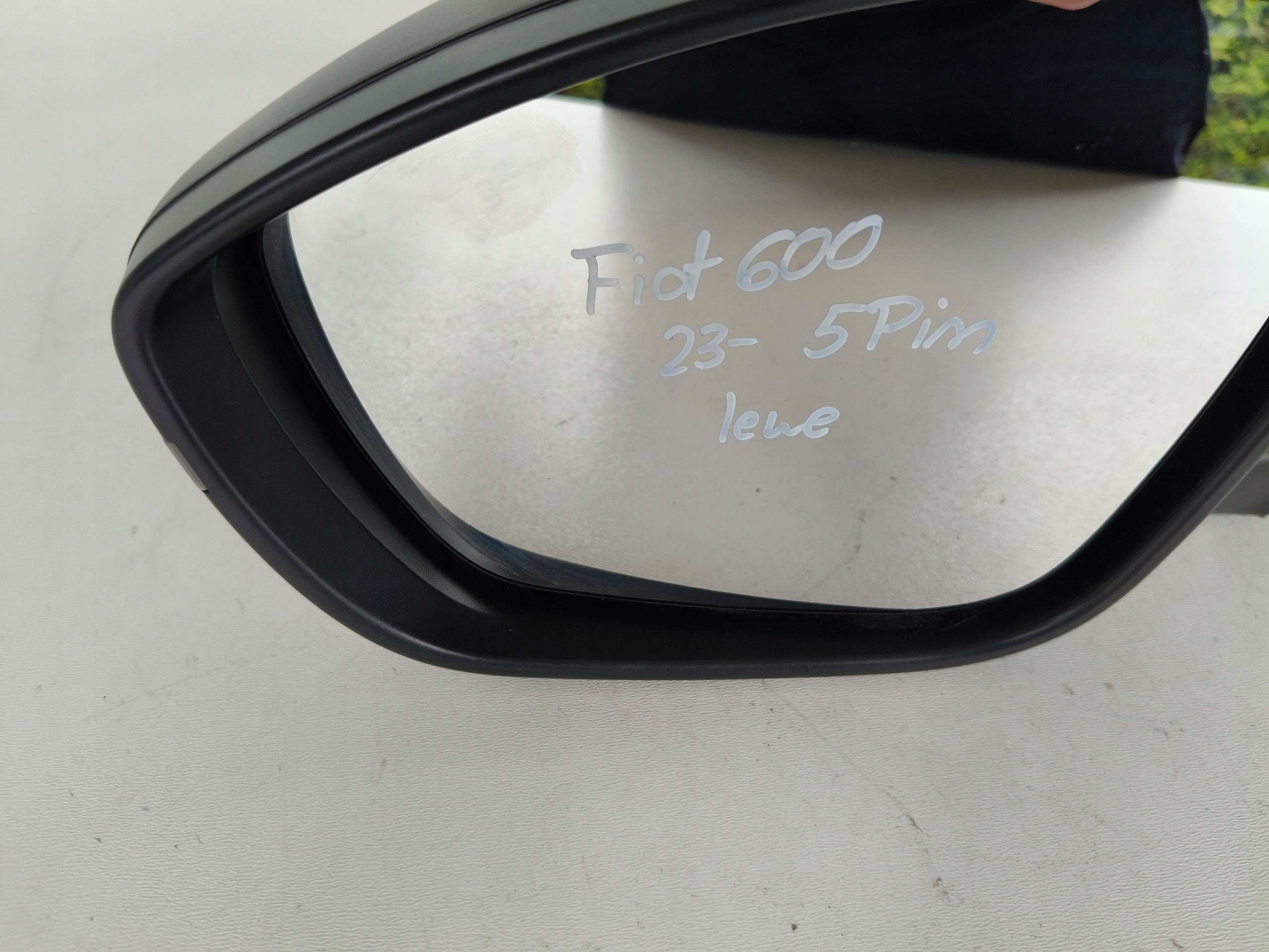 mirror left FIAT 600 23- 5 PIN