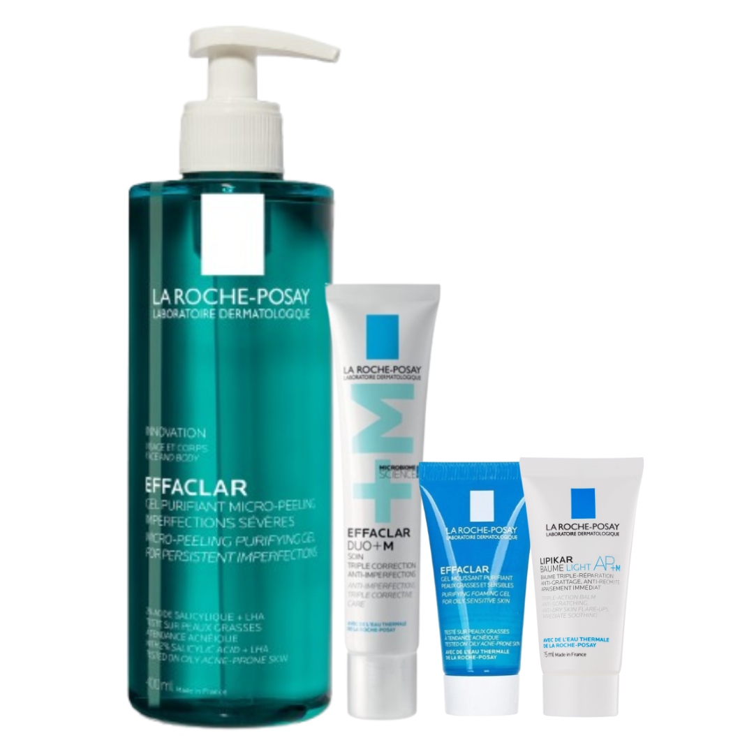 La Roche-Posay Effaclar Żel do mycia twarzy 400ml, Krem przeciw trądzikowi