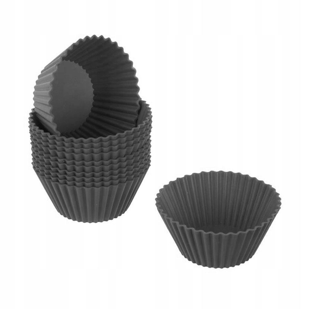 

Silikonowe Foremki Do Muffinek Babeczek 12SZT
