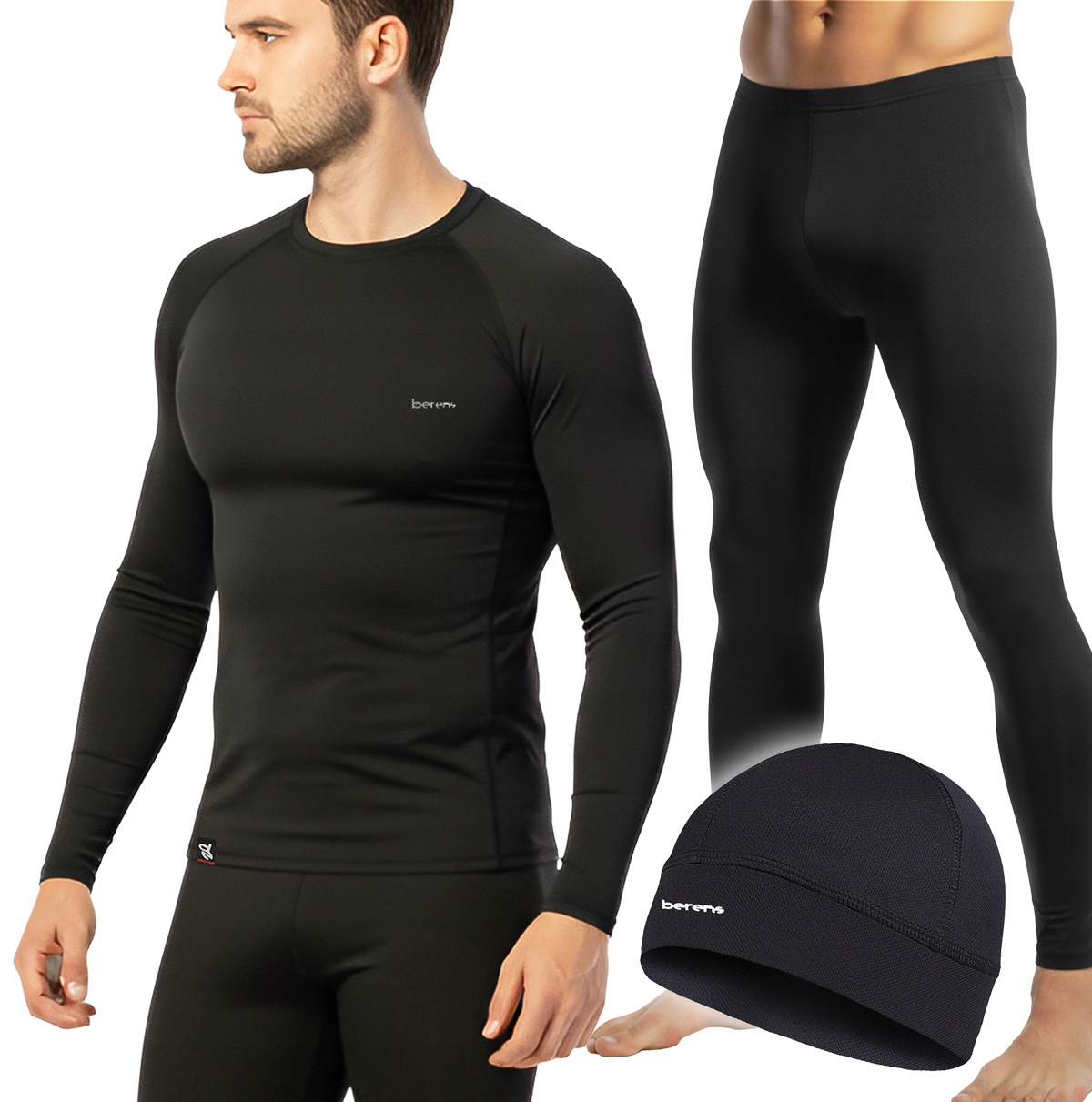 Bielizna Termoaktywna Męska Oddychająca I Antybakteryjna Berens XL