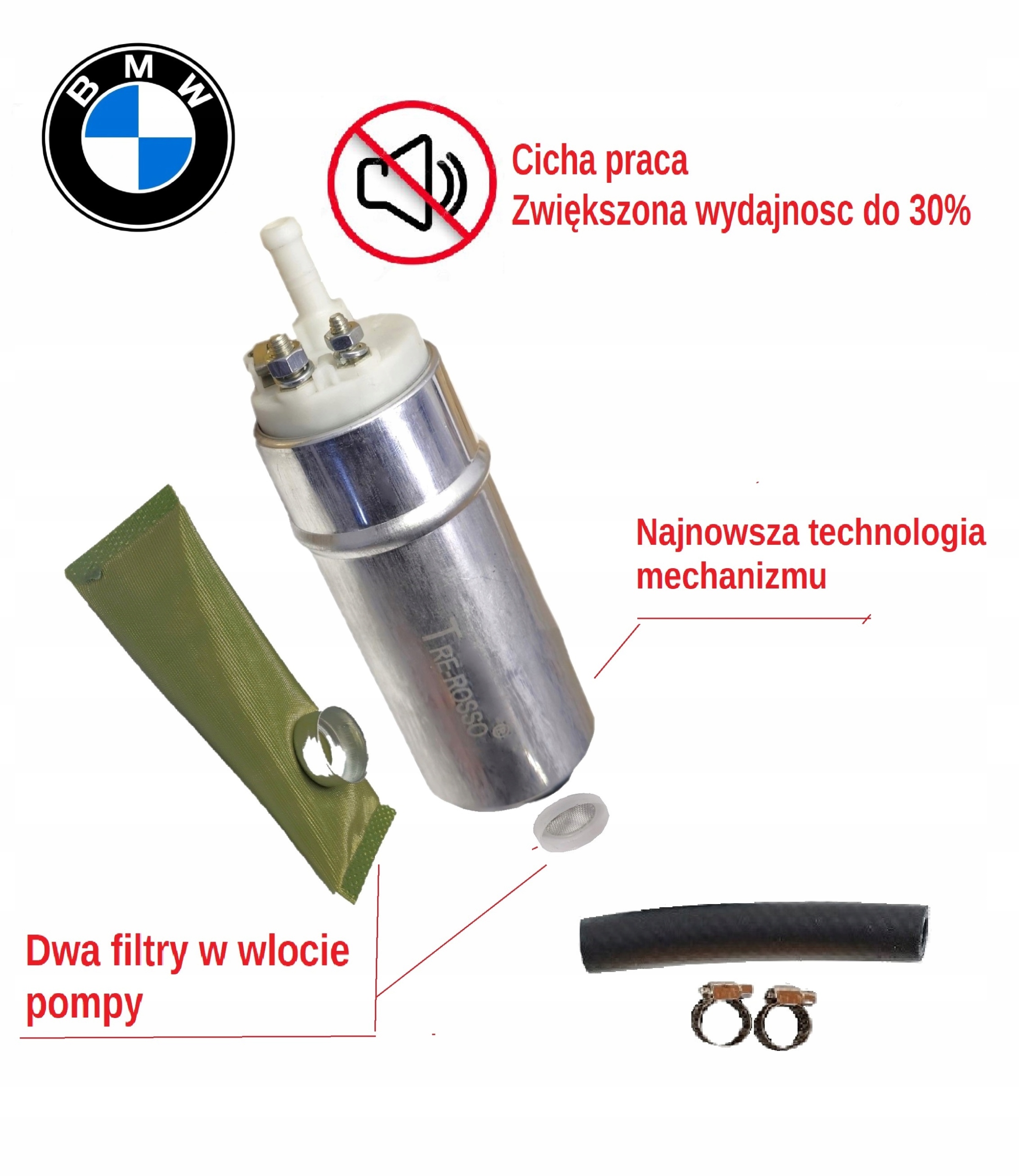 Bmw R1150 R 1150 Gs Adventure 99-06 Palivové Čerpadlo Benzínový Filtr