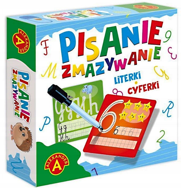 

Pisanie Zmazywanie Nauka Pisania Literek Cyferek