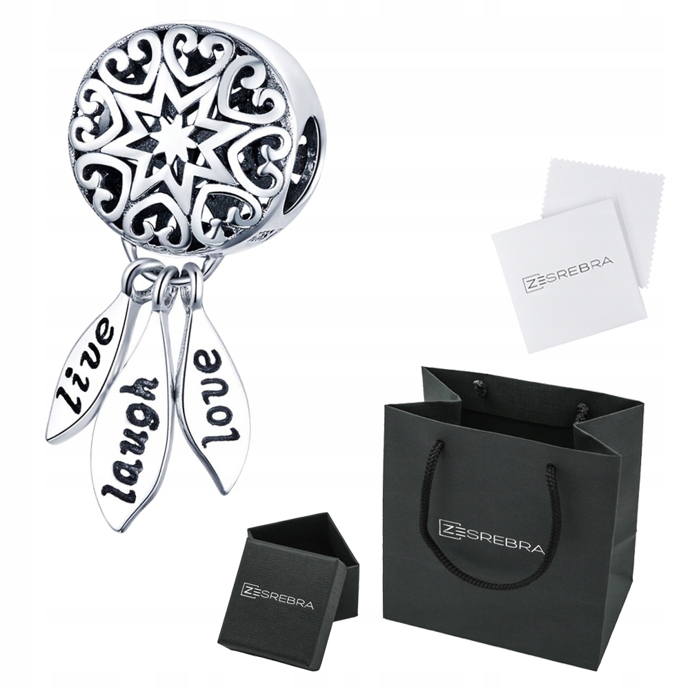 

Charms Łapacz Snów do Pandora srebro 925 koralik