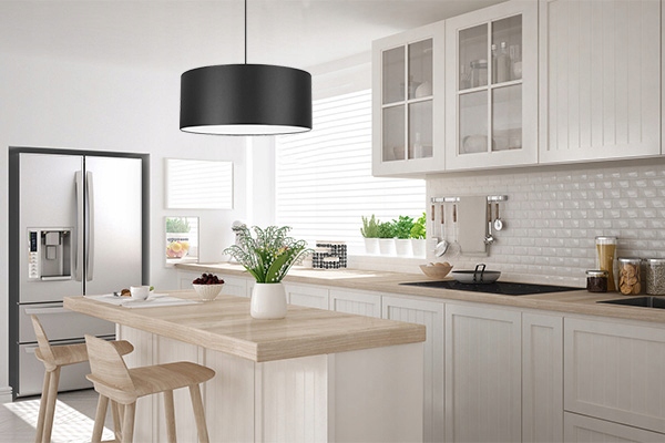 SUFITOWA LAMPA WISZĄCA ŻYRANDOL ABAŻUR ZWIS LED Waga produktu z opakowaniem jednostkowym 2 kg