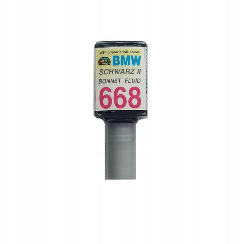 

Zaprawka Bmw 668 Lakier do rys Schwarz II 10ml
