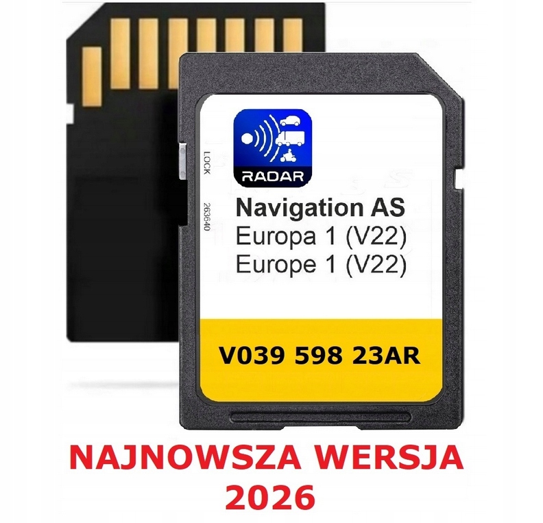 Mapa Karta Discovery Media MIB2 As V22 Europa Passat Golf Polo Caddy Tiguan