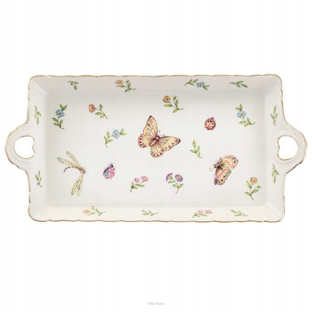 Porcelánová miska Motýli 30 cm