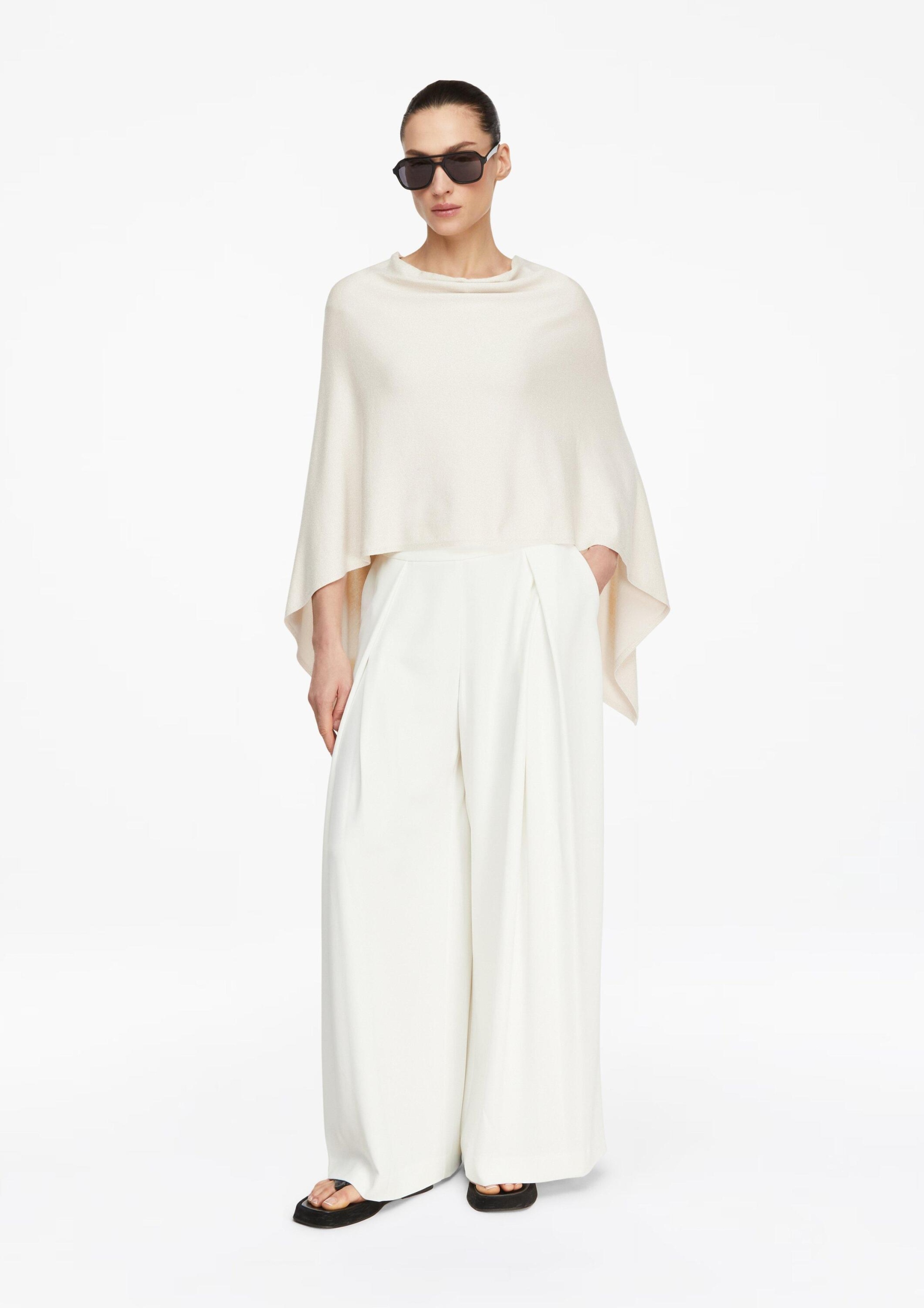 Comma Poncho na biodra Rozmiar S