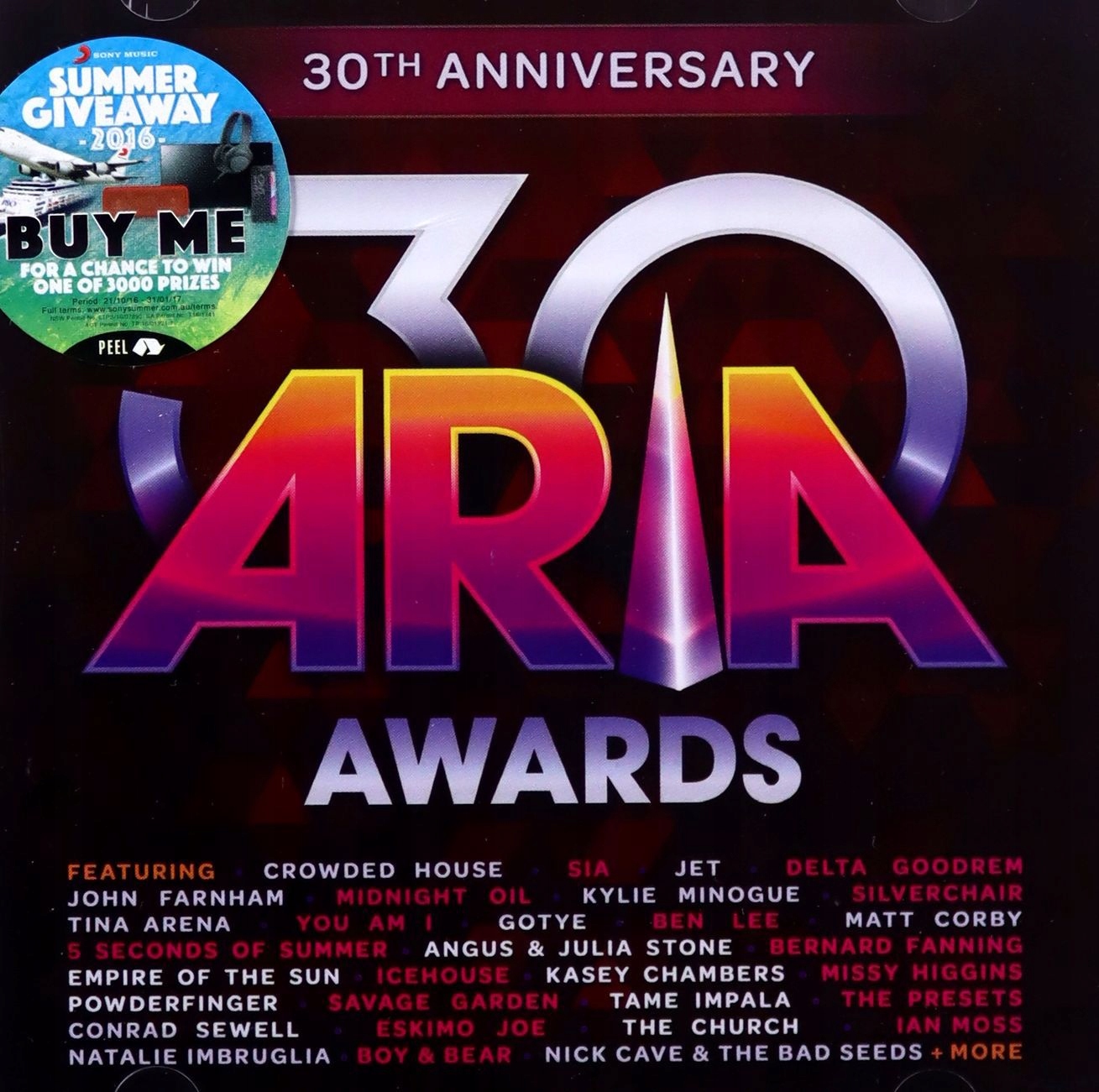 Aria Awards 30TH Anniversary (3CD)