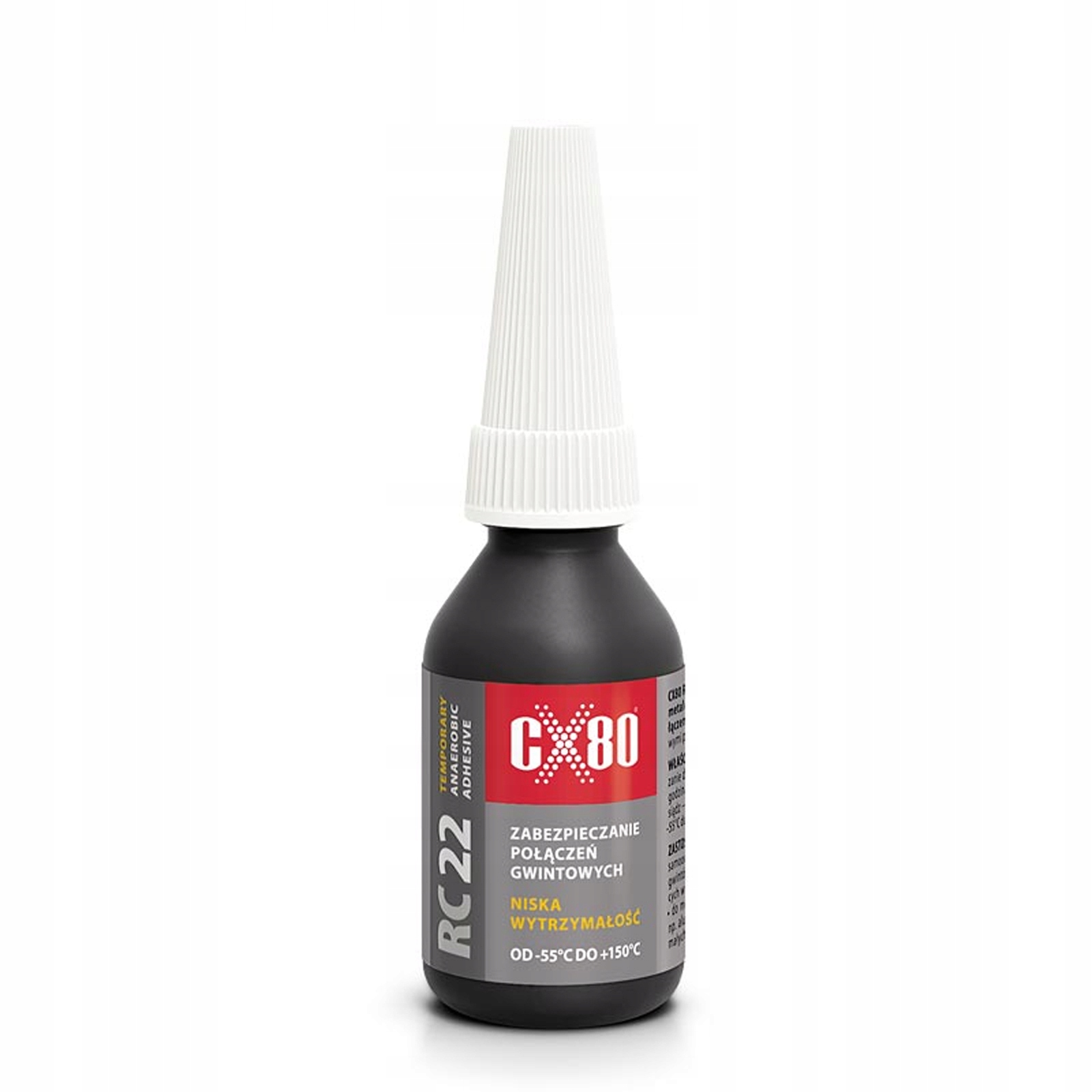 

CX80 RC22 Klej do gwintów 10ml Fioletowy Słaby
