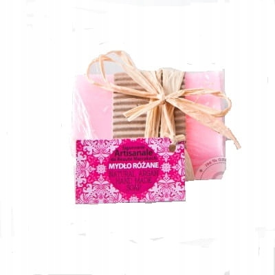 Mydło z RÓŻY DAMASCEŃSKIEJ Hand Made Maroko